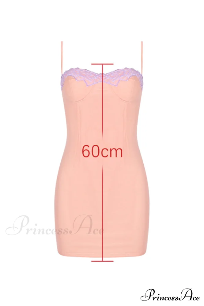Harper Sorbet Lace Charming Trimmed Mini Dress - Image 9