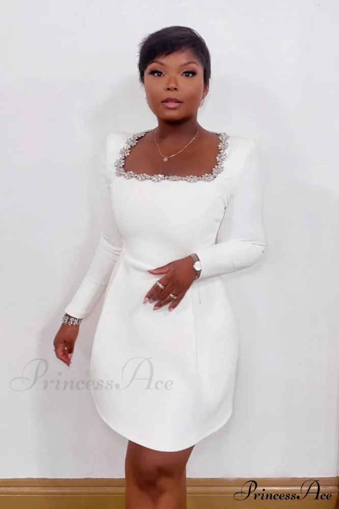 KIMBERLY Muse Stylish Diamond Dress - Image 10