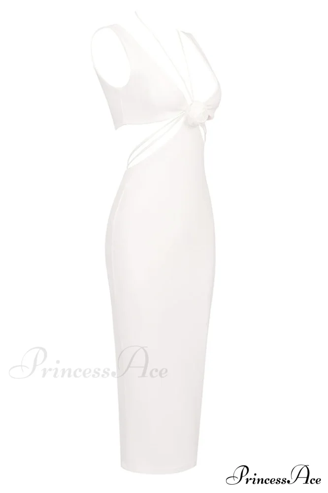 Alize Flower Stylish Embellished Maxi Dress - Image 14
