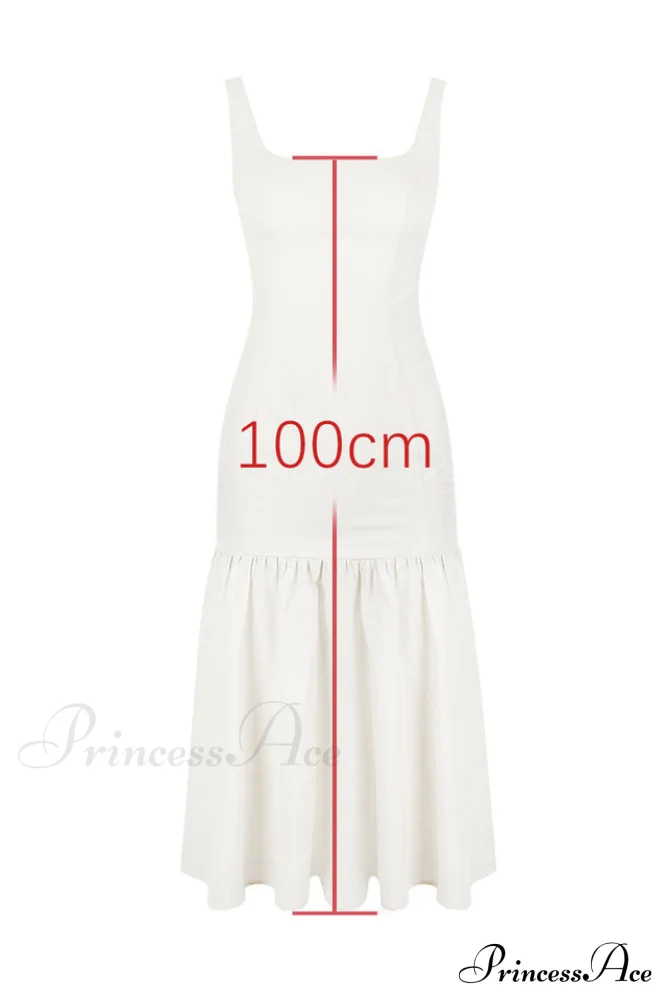 Amore Dropped Stylish Waist Midi Dress - Image 11