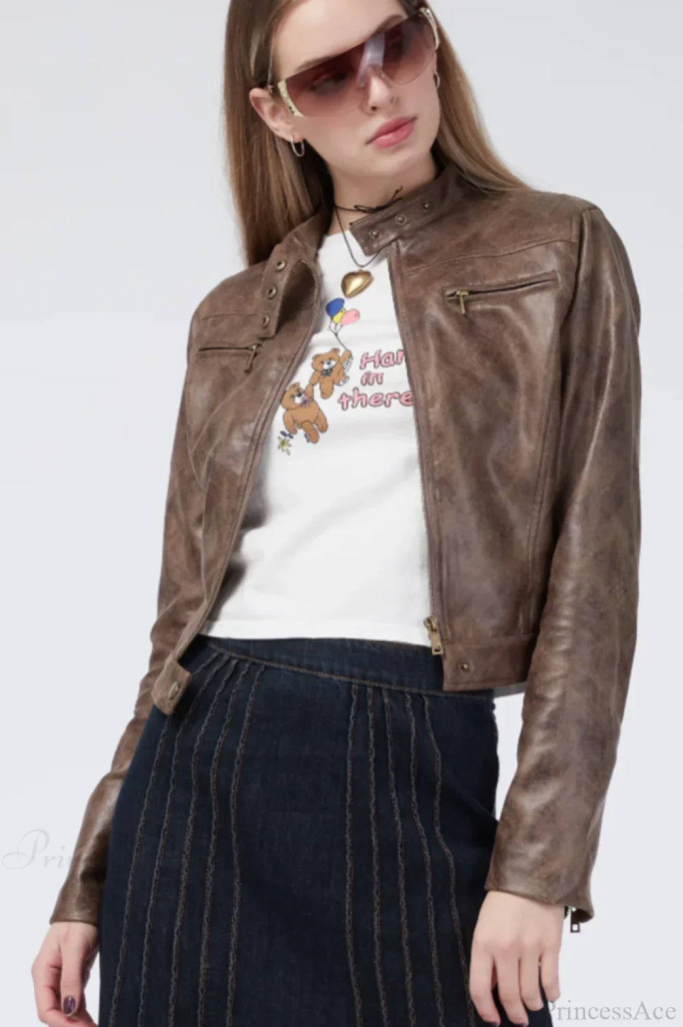 Elegant Moto Jacket - Image 10