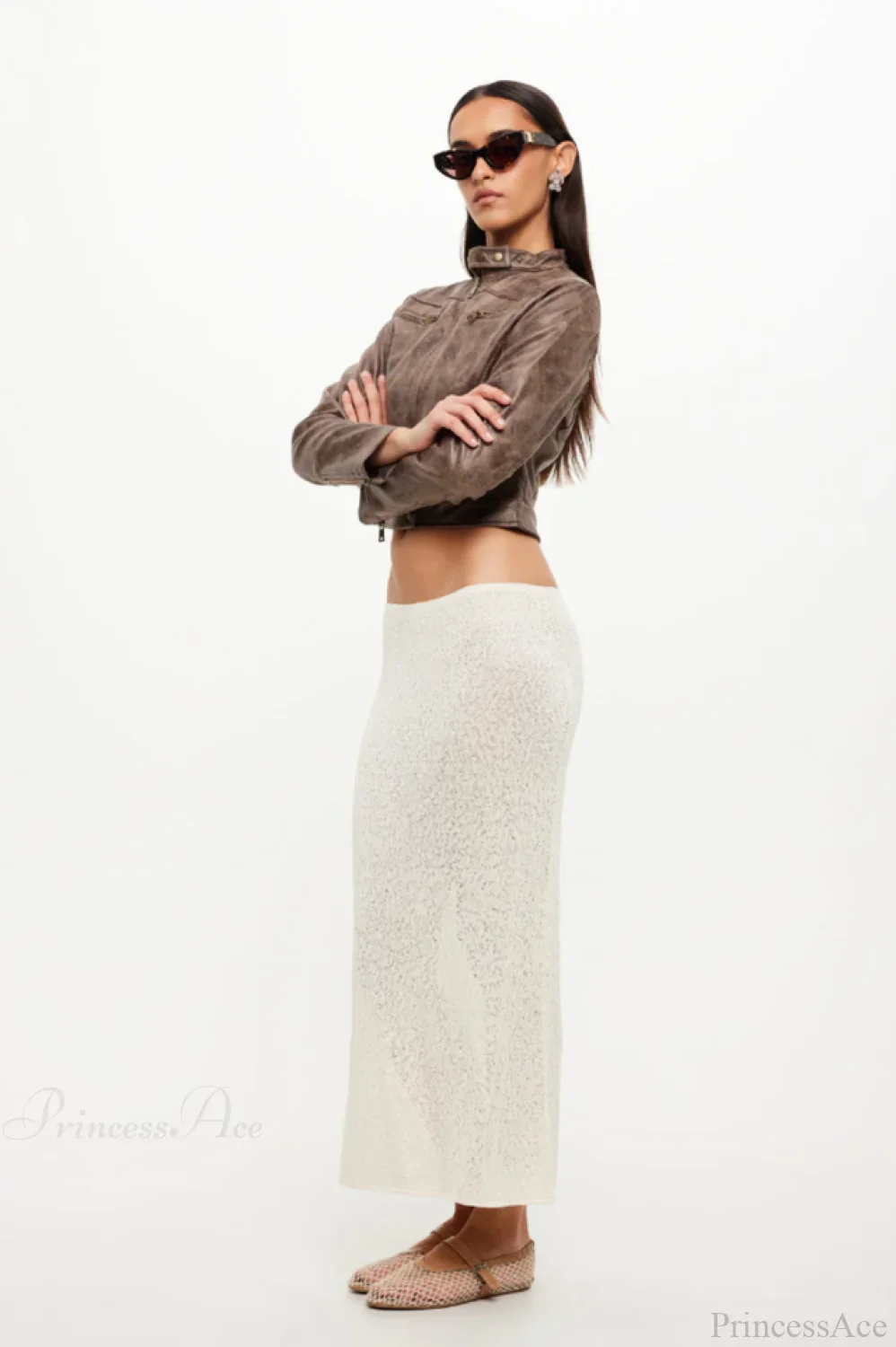 Elegant Moto Jacket - Image 15
