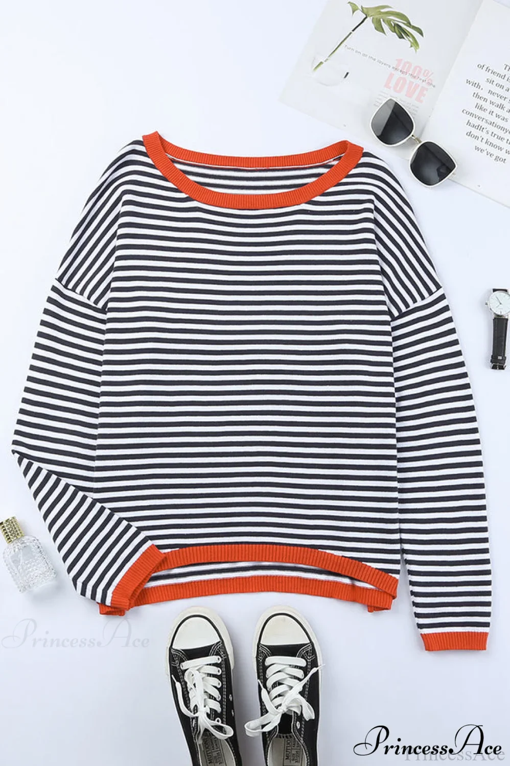 All Around The Charming Way Striped Top - Image 7