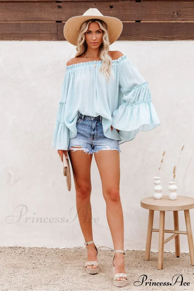 Bamboo Flare Stylish Sleeve T-shirt - Image 10