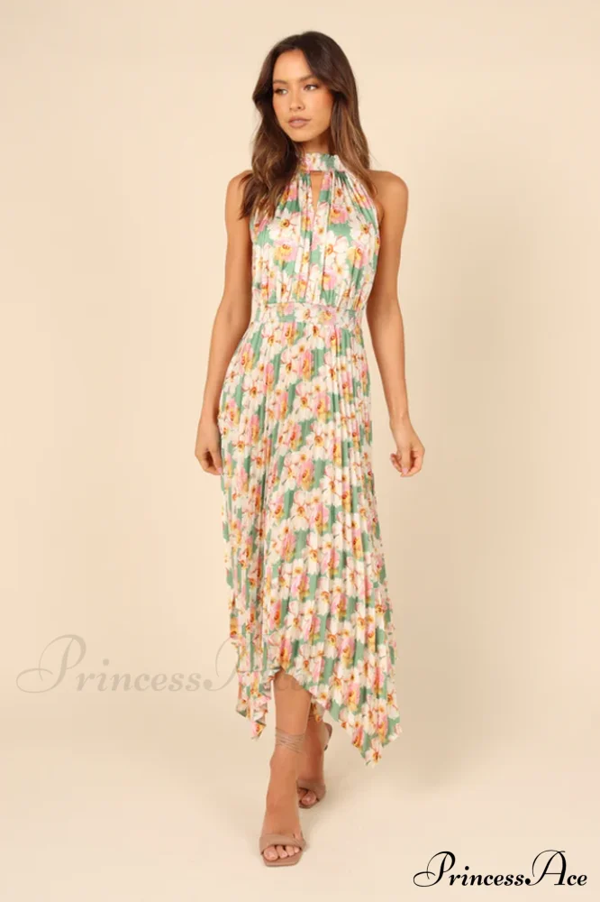 Dominique Elegant Midi Dress - Image 2
