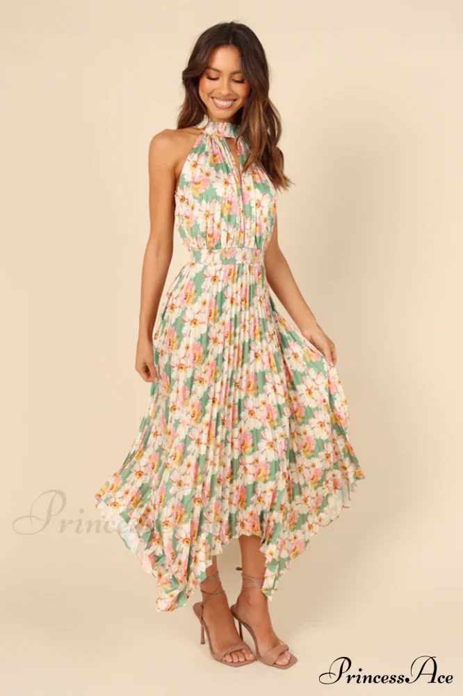 Dominique Elegant Midi Dress - Image 3