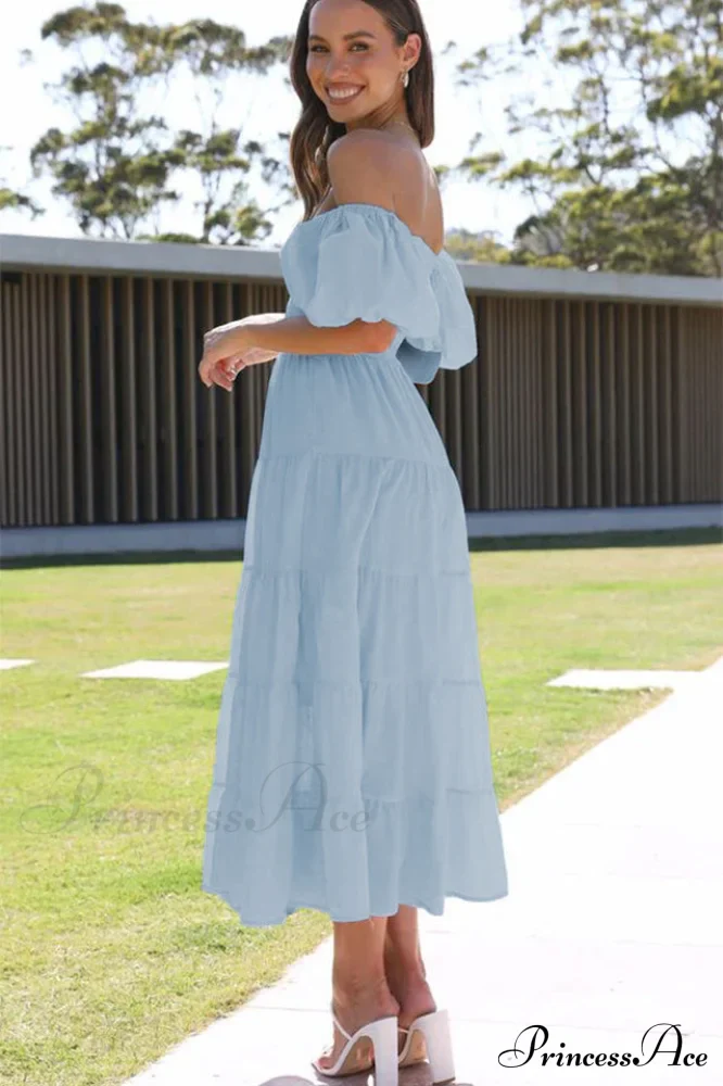Anne Elegant Tiered Dress - Image 12
