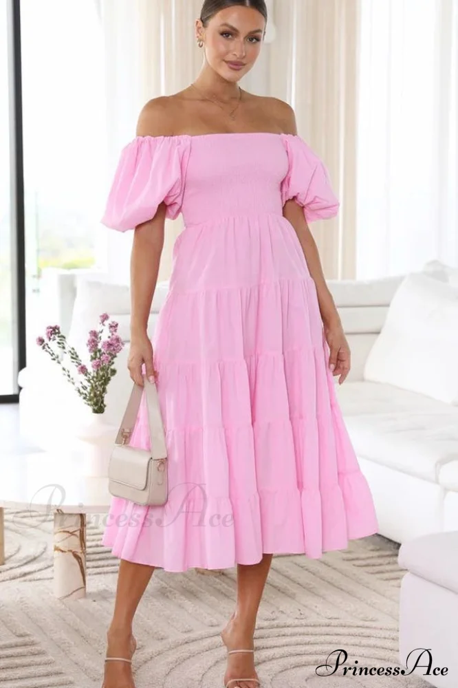 Anne Elegant Tiered Dress - Image 14