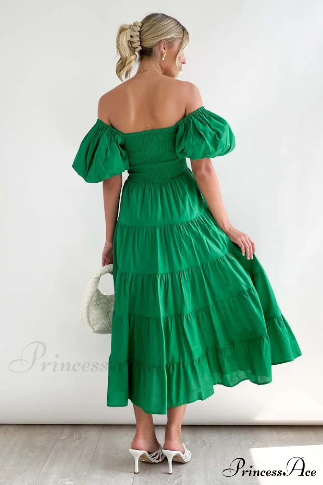 Anne Elegant Tiered Dress - Image 9
