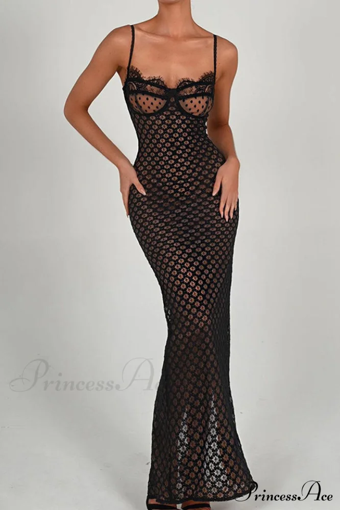 Belindia Lace Stylish Maxi Dress