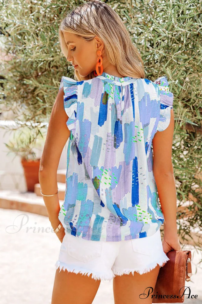 Kiera Flutter Stylish Sleeve Blouse - Image 6