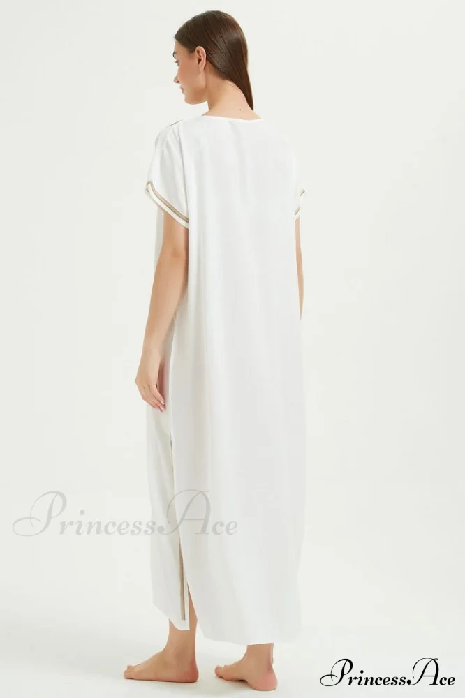 Boho Print Stylish Slit Dress - Image 43