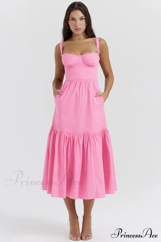 Elia Floral Stylish Midi Sundress - Image 18
