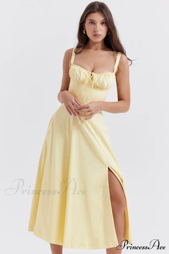 Carmen Elegant Bustier Dress - Image 11