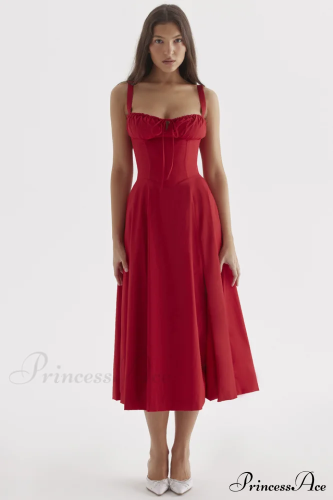 Carmen Elegant Bustier Dress - Image 16