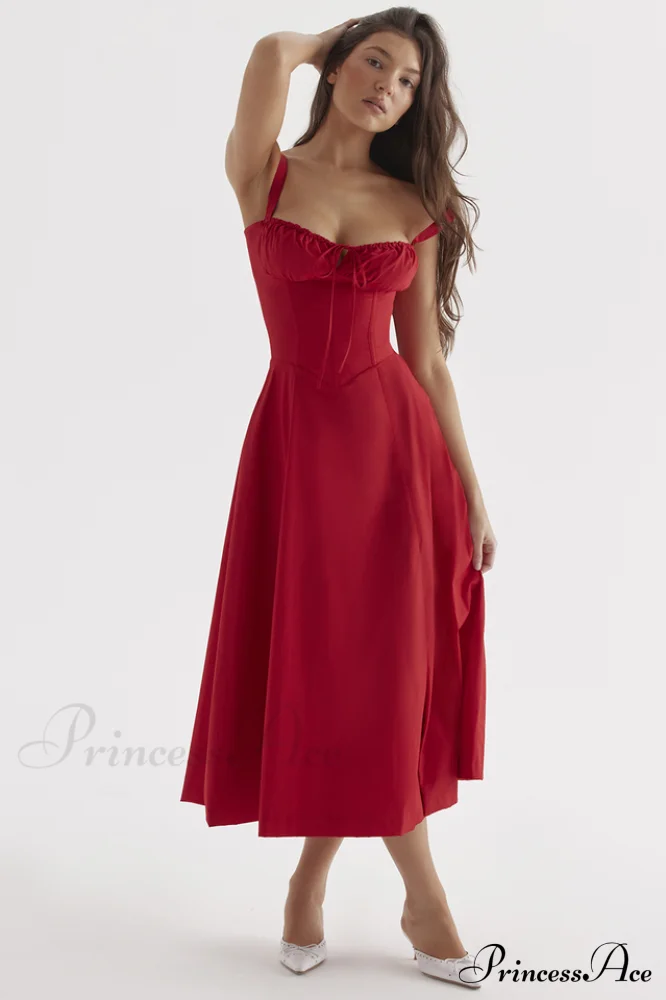 Carmen Elegant Bustier Dress - Image 17