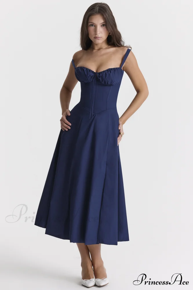 Carmen Elegant Bustier Dress - Image 2