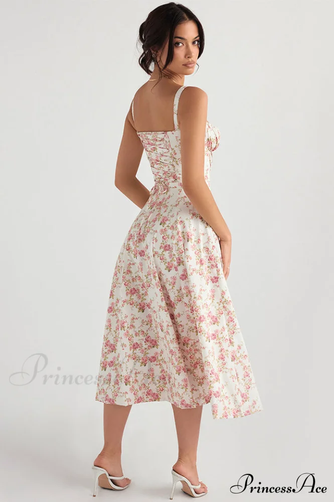 Carmen Elegant Bustier Dress - Image 26