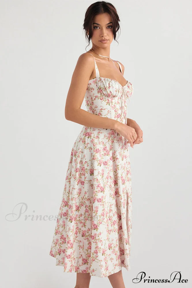 Carmen Elegant Bustier Dress - Image 28