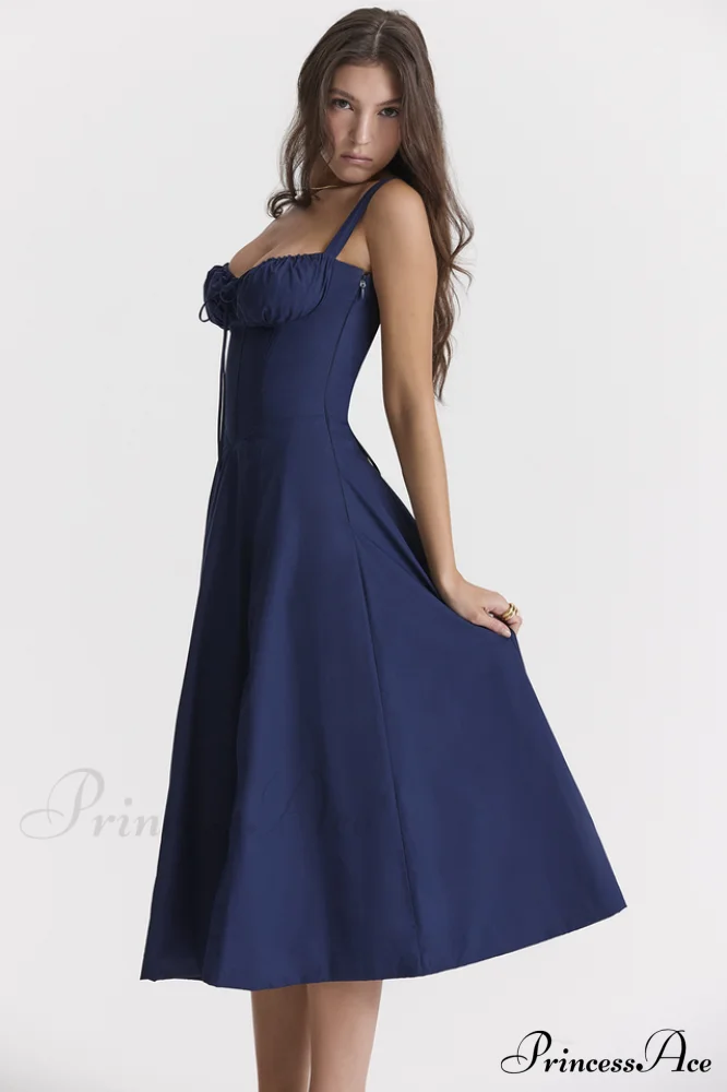 Carmen Elegant Bustier Dress - Image 3