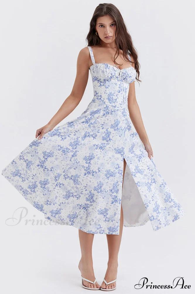 Carmen Elegant Bustier Dress - Image 34