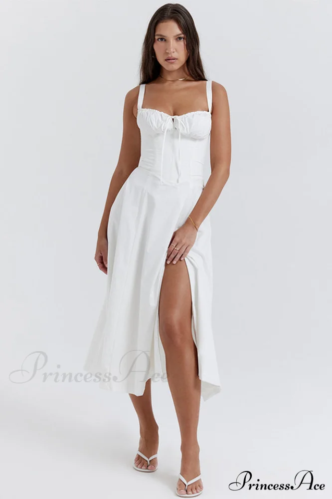 Carmen Elegant Bustier Dress - Image 39