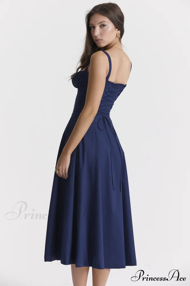Carmen Elegant Bustier Dress - Image 4