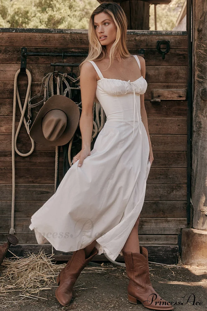 Carmen Elegant Bustier Dress - Image 43