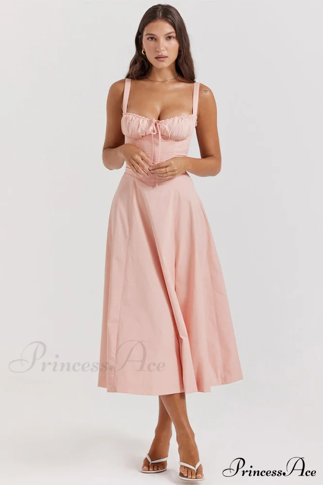 Carmen Elegant Bustier Dress - Image 46