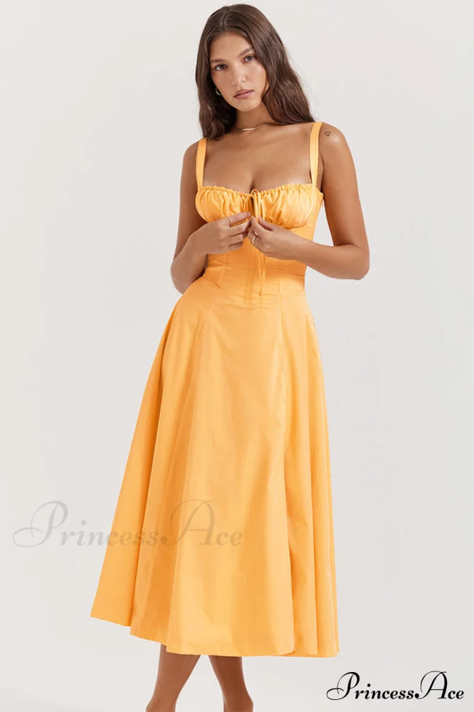 Carmen Elegant Bustier Dress - Image 53