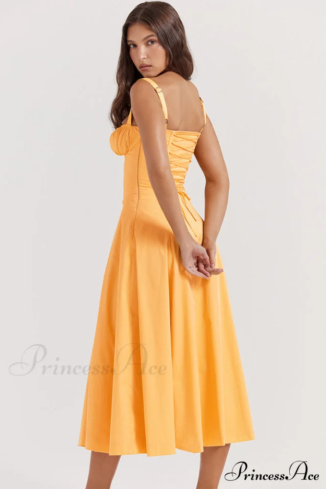 Carmen Elegant Bustier Dress - Image 55