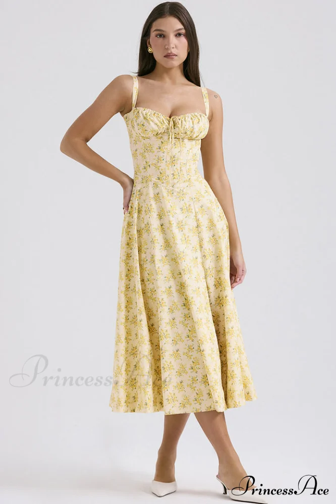 Carmen Elegant Bustier Dress - Image 61