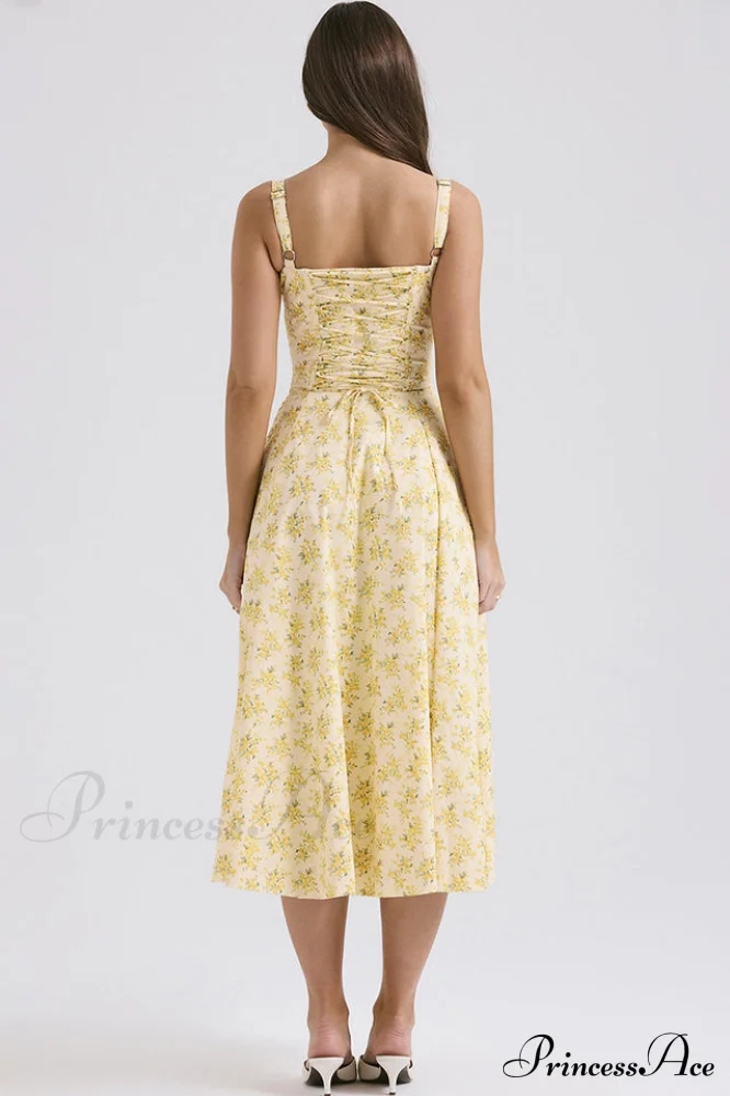 Carmen Elegant Bustier Dress - Image 64