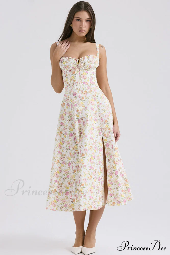 Carmen Elegant Bustier Dress - Image 65