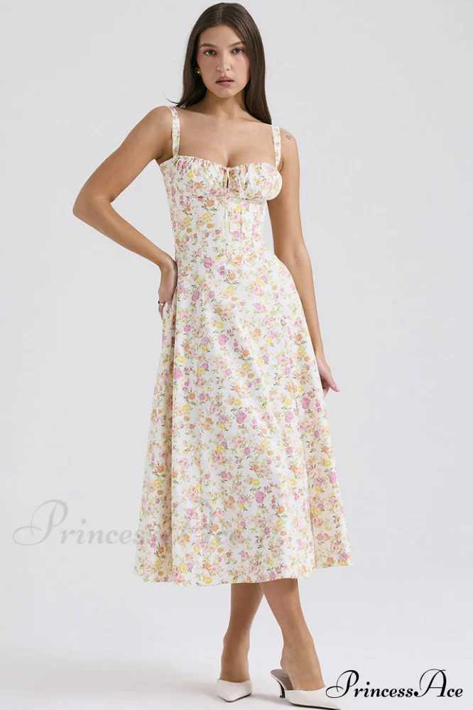 Carmen Elegant Bustier Dress - Image 66
