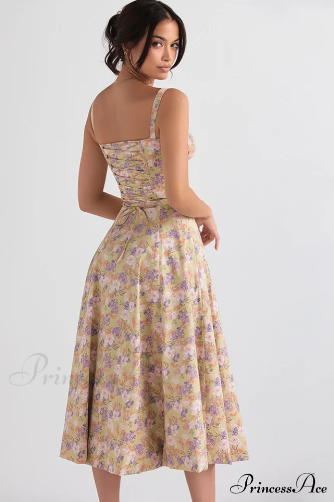 Carmen Elegant Bustier Dress - Image 76