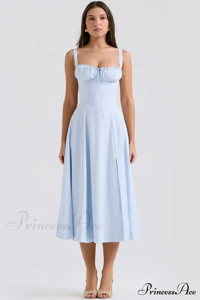 Carmen Elegant Bustier Dress - Image 77
