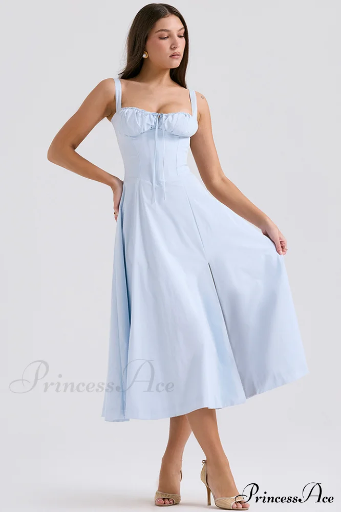 Carmen Elegant Bustier Dress - Image 78