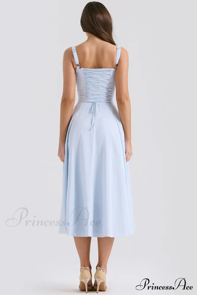 Carmen Elegant Bustier Dress - Image 79