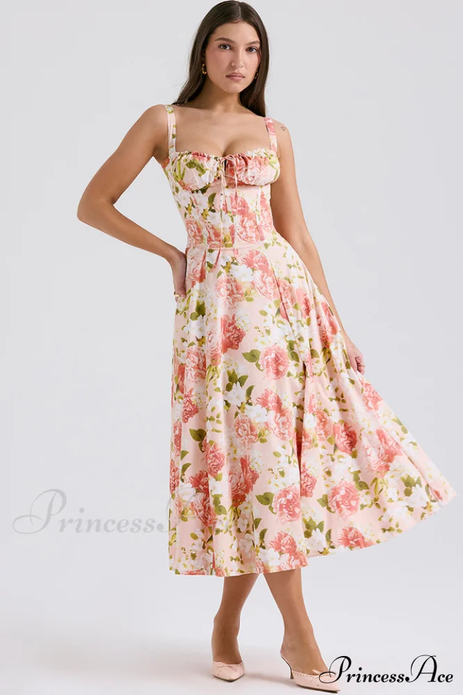 Carmen Elegant Bustier Dress - Image 83