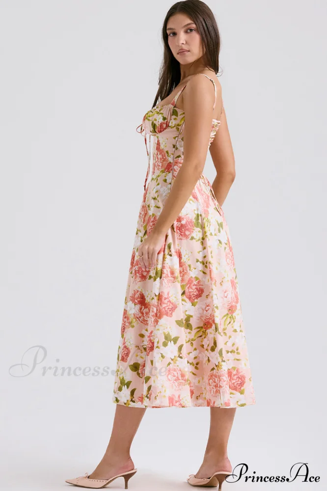 Carmen Elegant Bustier Dress - Image 85