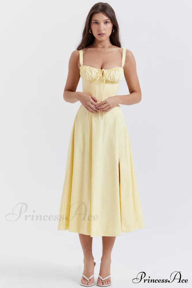 Carmen Elegant Bustier Dress - Image 9