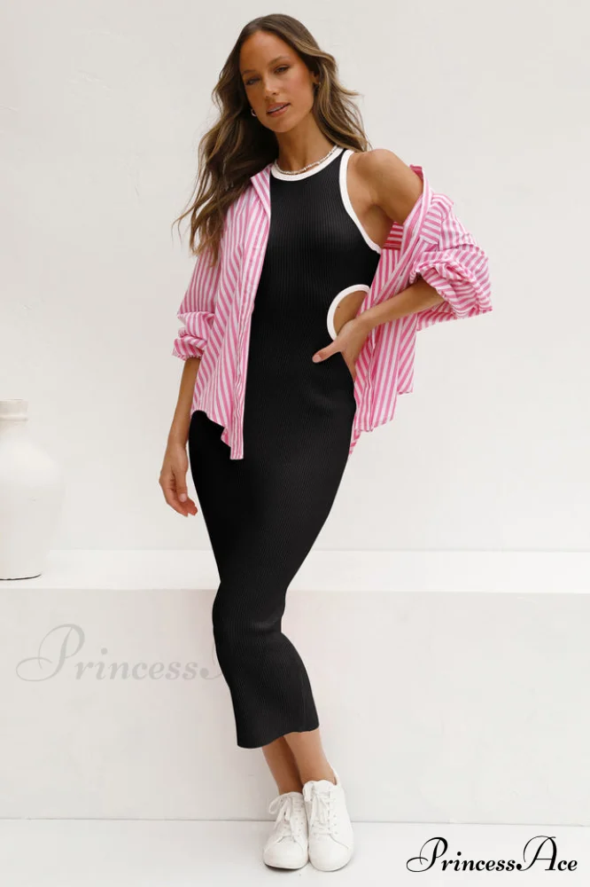 Claudia Elegant Midi Dress - Image 12