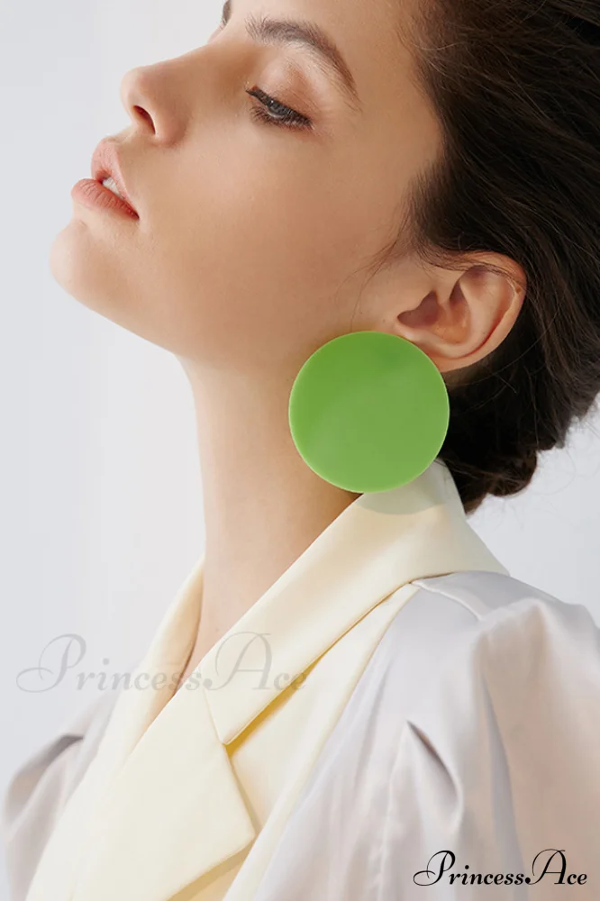 Acrylic Elegant Ring Earrings - Image 2