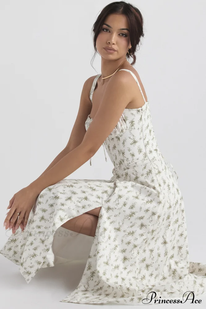 Floral Elegant Print Sundress - Image 13