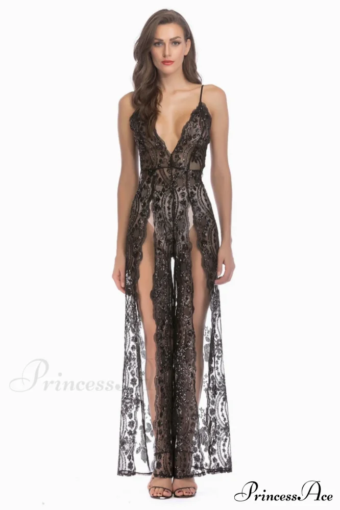High Slit Backless Charming Boho Cocktail Gown - Image 3