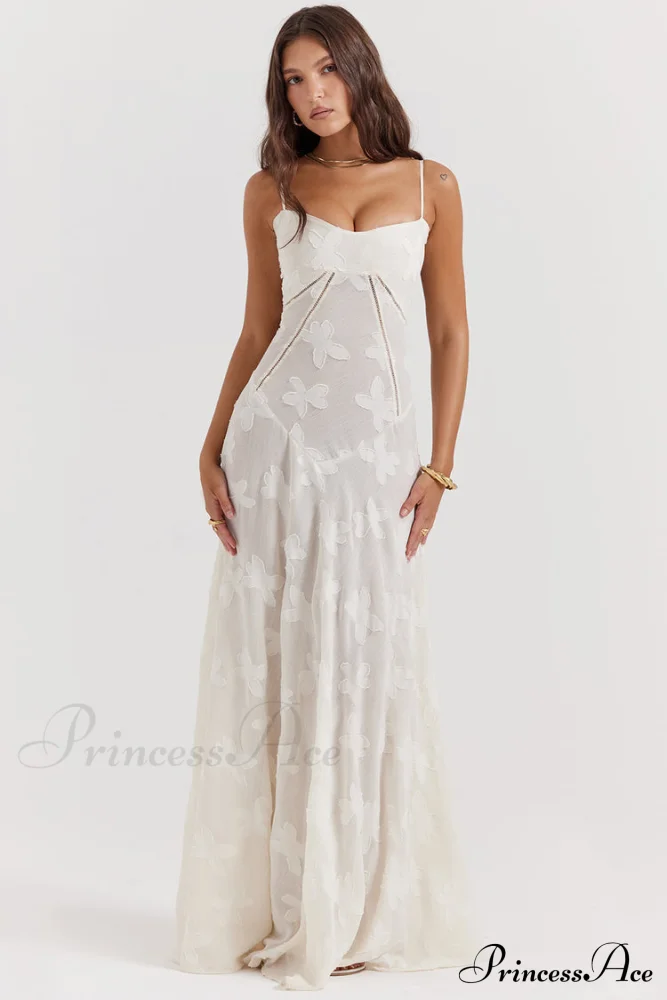 Blush of Elegance Charming Lace Maxi Dress - Image 25