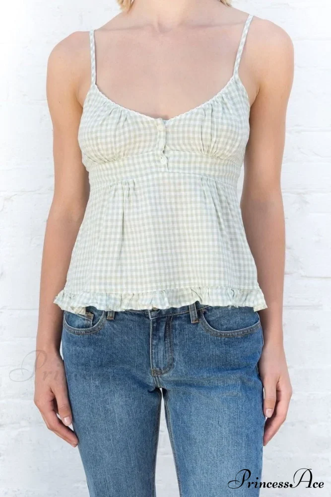 Cami Elegant Buttoned Top - Image 7