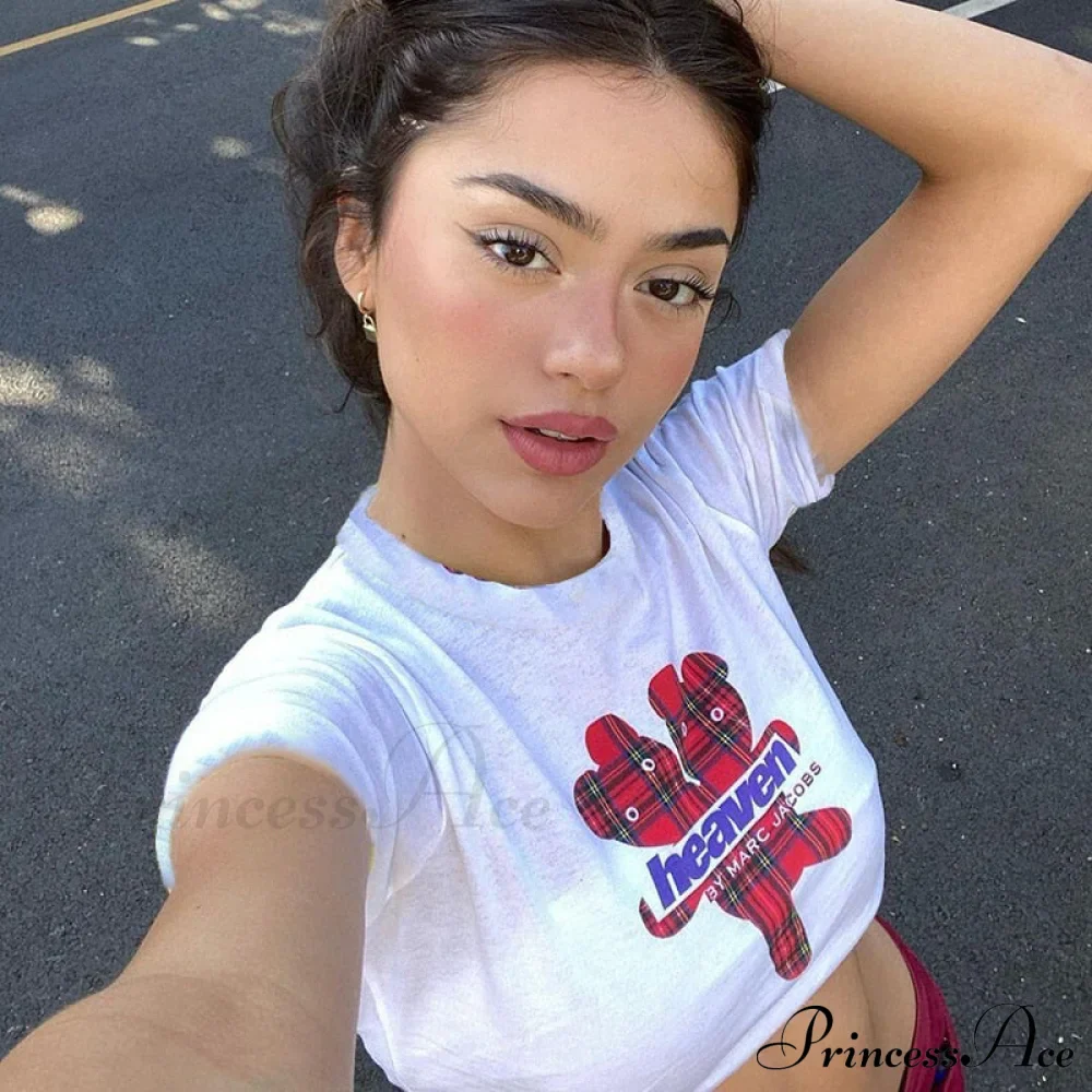 Plaid Graphic Stylish Baby Tee