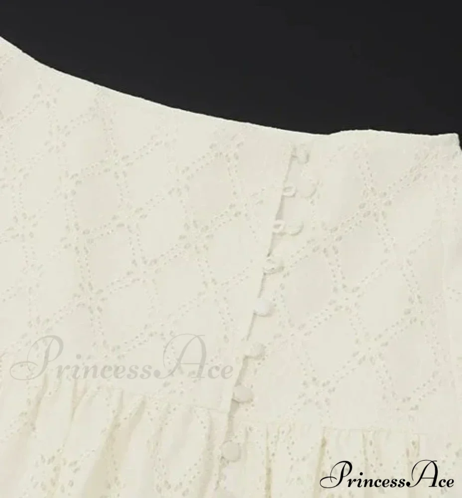 Embroidered Print Bralette Charming And Maxi Skirt Set - Image 13